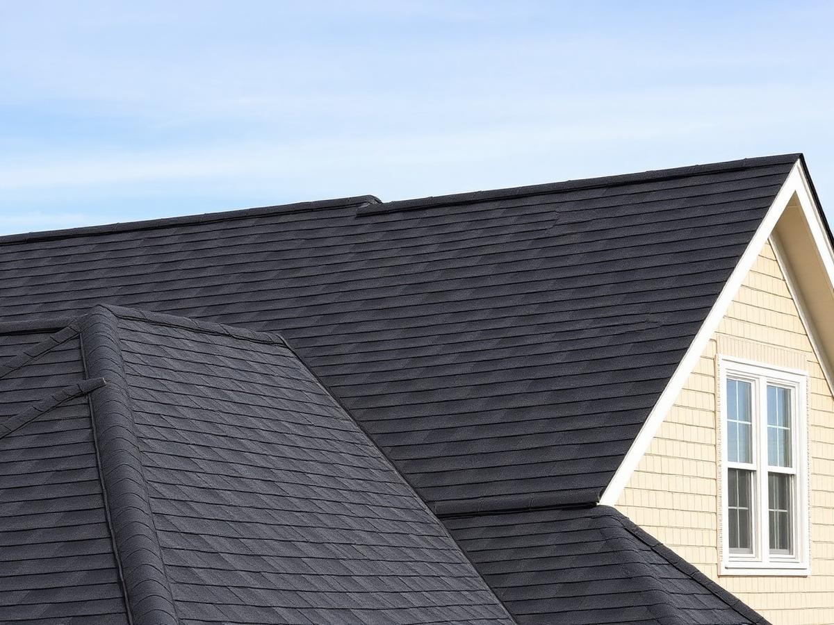 A recent roof install in Peppercorn